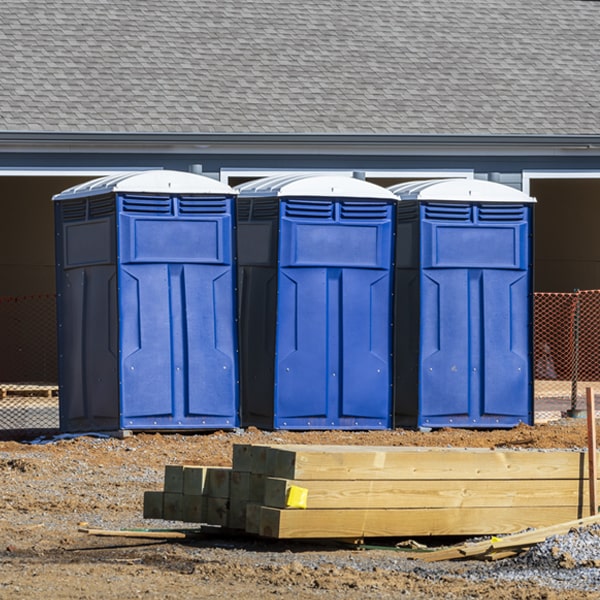 do you offer hand sanitizer dispensers inside the portable restrooms in Tampa